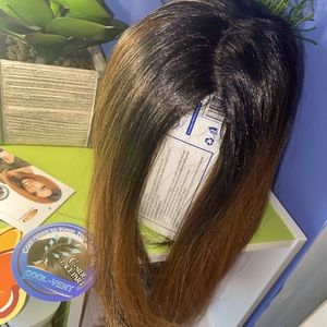 C-side lace part Ombré Bob Wig